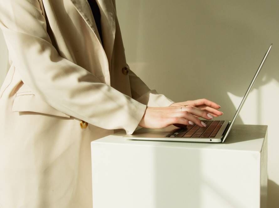 Business content shoot in minimal studio, Studio Sixty Eight Glengarriff Cork.